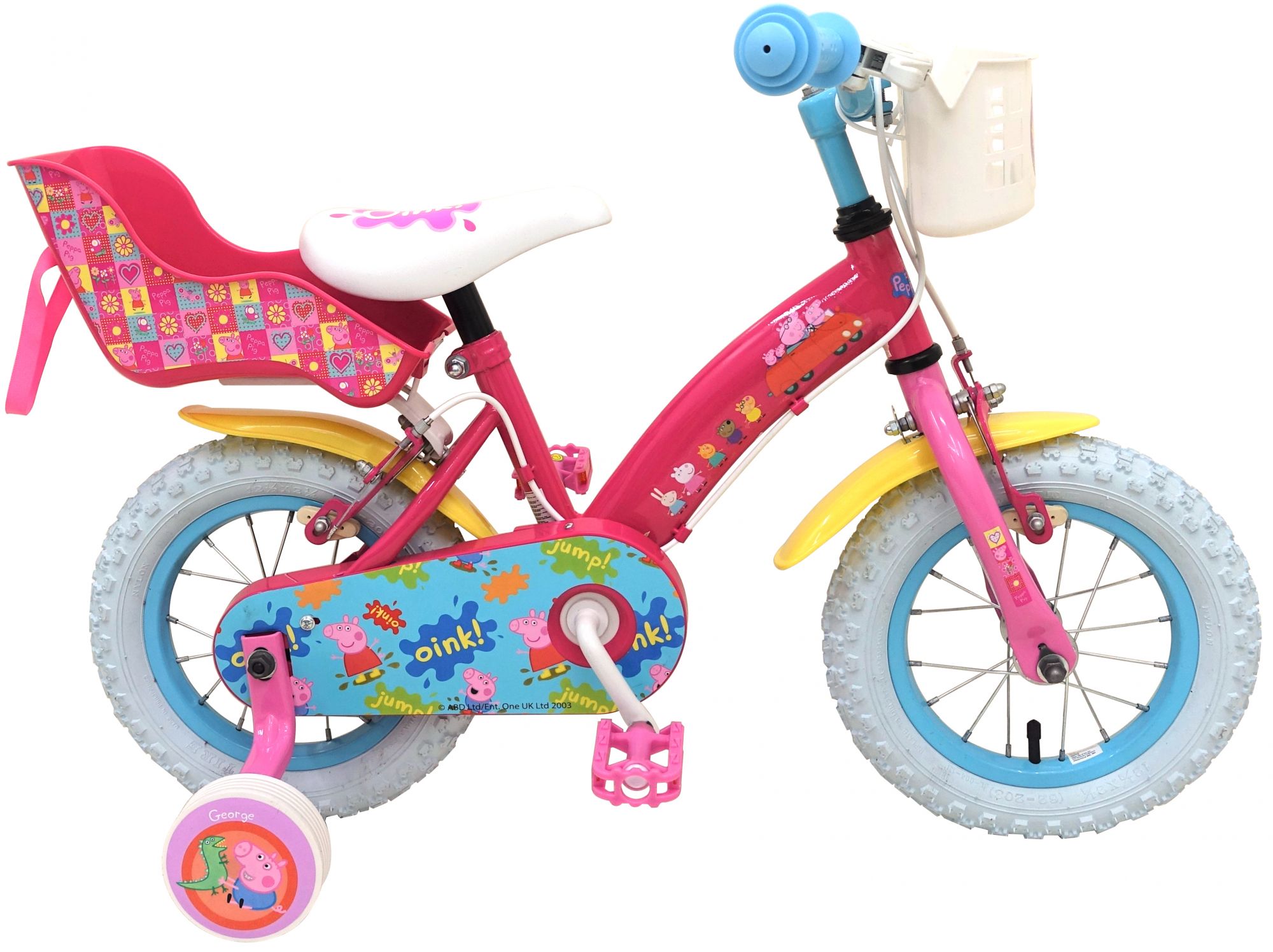 Bicicleta 14 pulgadas fashion peppa pig